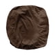 thumbnail image 2 of Funda protectora elástica para asiento de silla, para comedor Marrón, 2 of 9