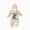 A1134-Beige, variant on Newborn Girls Fall Crew Neck Romper Long Sleeve Jumpsuit,Infant Coming Home Outfit with Hat,A1134-Beige