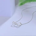 thumbnail image 5 of Necklace for Women Necklace with Cubic Zirconia Adjustable Chain Necklace, Mother's Day Valentine's Day Gift - with Gift Box, 5 of 5