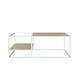 thumbnail image 2 of Mesa de Centro Kessa Muebles Nicole Blanco, 2 of 5