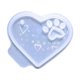 thumbnail image 2 of Molde de silicona Macarena FORMA de corazón para resina Fundición, 2 of 8