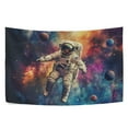thumbnail image 6 of Yayeee Tapestry Wall Hanging for Bedroom 60" x 40" Living Room Home Wall Art Decor, Astronaut In Space Pattern, 6 of 7