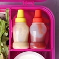 thumbnail image 6 of Cheers.US 4 Pcs Mini Ketchup Bottle Honey Mustard Squeeze Bottles Portable Sauce Container for Office Worker Bento Box Diner Condiment Mayo Syrup Salad Dressing BBQ,Transprent, 6 of 7