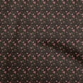 thumbnail image 1 of oneOone Silk Tabby Black Fabric Jacobean Floral Sewing Craft Projects Fabric Prints By Yard 42 Inch Wide, 1 of 4