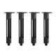 thumbnail image 3 of 4 piezas de soportes para patas de muebles y sofás Negro 25cm, 3 of 9