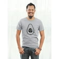 thumbnail image 2 of Avocado Grunge Art Tee Men's -Image by Shutterstock, 2 of 4