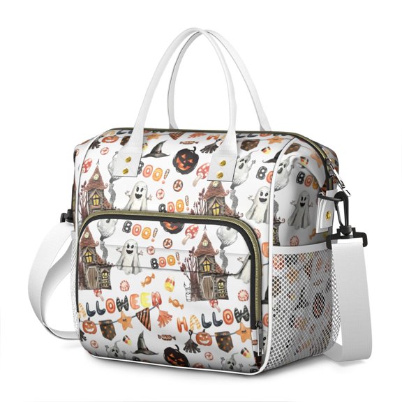 Halloween Decoration Pattern Womens Lunch Box for Work,Insulated Large Lunch Bag for Tween and Teen,Loncheras Para Mujer,Leakproof Adult Lunch Bag for Work,Beach,Travel,Picnic,Camping