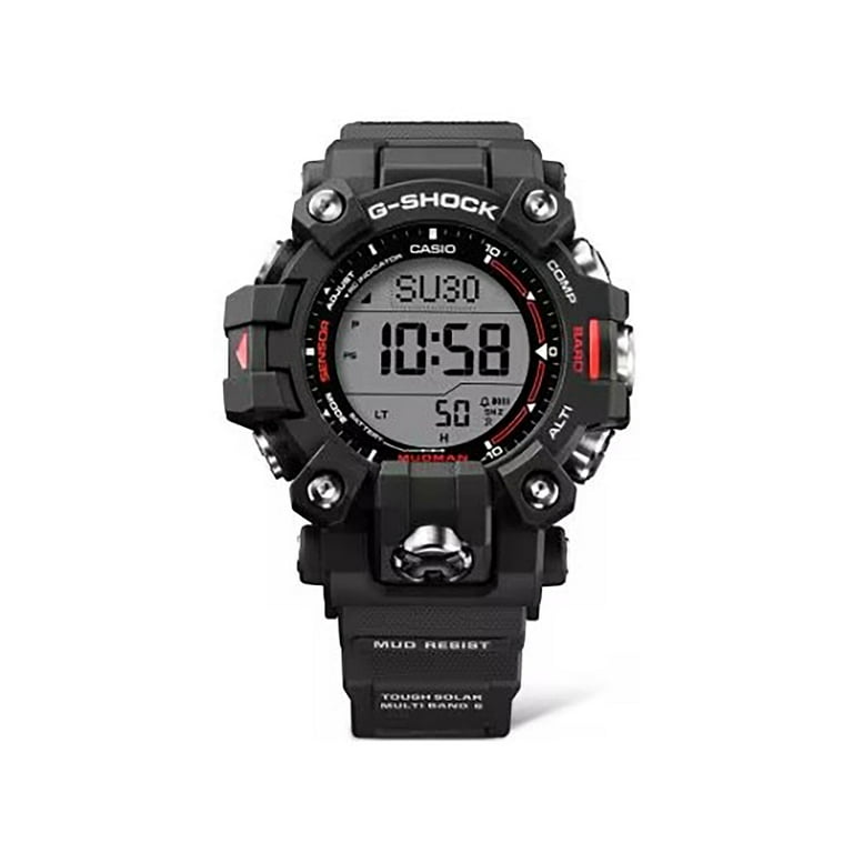 Casio G-Shock Mudman Triple-Sensor Solar Power Watch - Men's