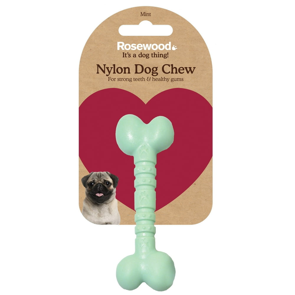 Rosewood Pet Choo Chums Mint Bone Small Dog Toy