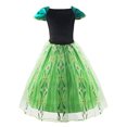 thumbnail image 1 of Padete Vestido de Fiesta Princesa Nieve Verde Niña (7 Años, Verde con Accesorios) Padete Padete, 1 of 2