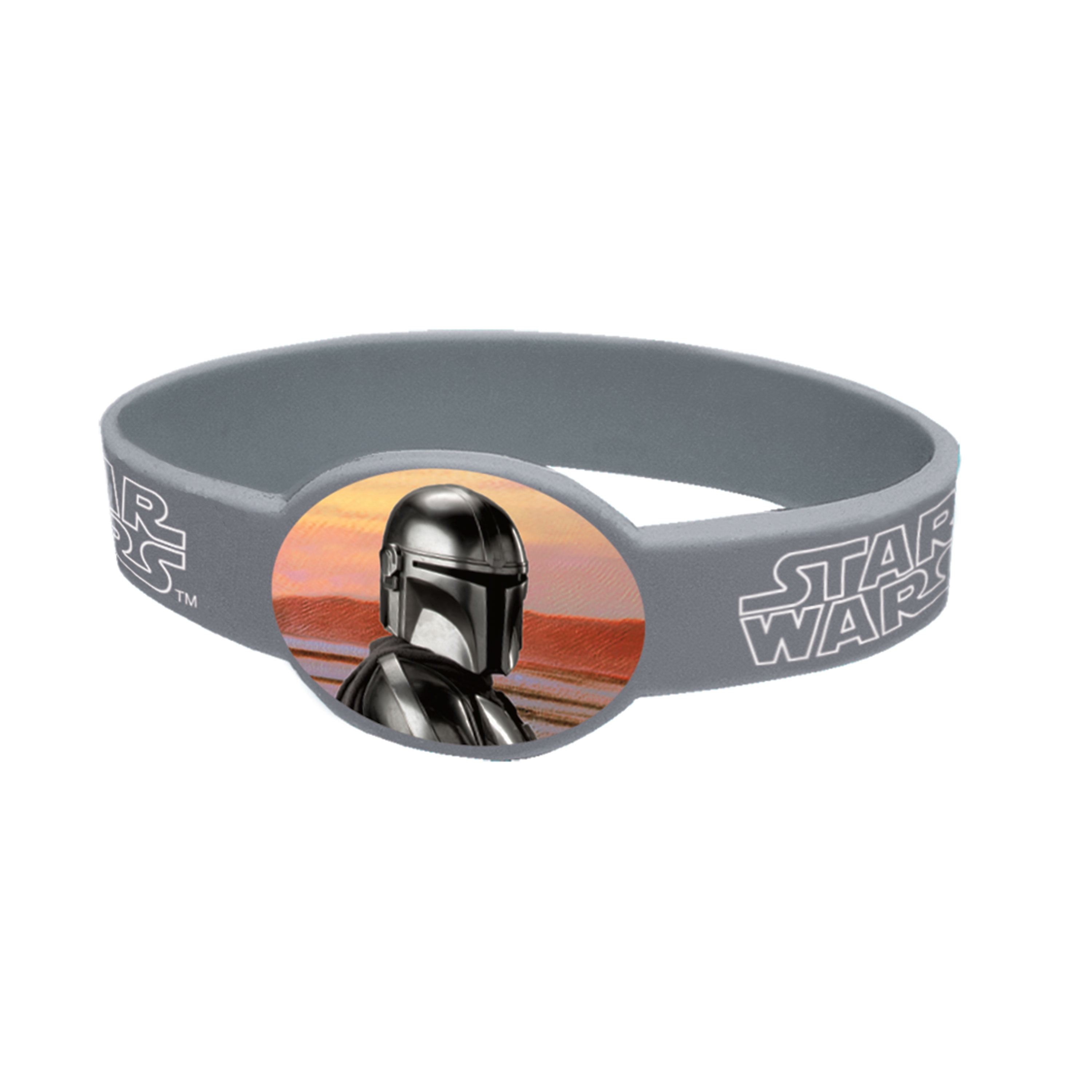 (4 pack) Rubber Star Wars The Mandalorian The Child Baby Yoda Bracelet Party Favors, 4ct
