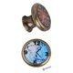 thumbnail image 1 of 2 piezas de licencia de reloj Vintage latón puerta de armario cajón armario tocador tiradores perillas con tornillos n.  degree 2, 1 of 9