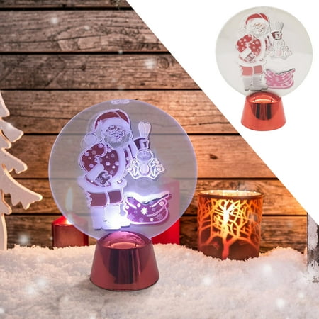 

Christmas Ornaments Christmas 3D Night Light Atmosphere Bedside LED Table Lighting Old Man Snowman