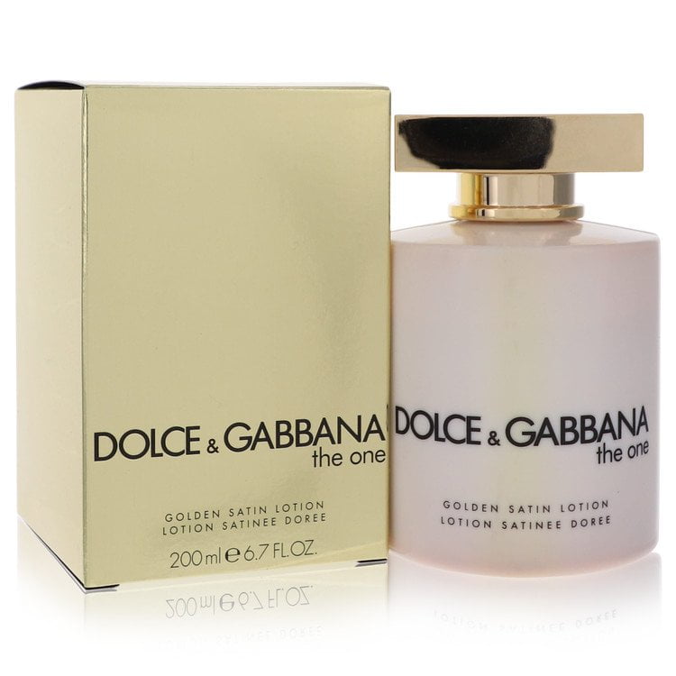 & Gabbana One Perfumed Golden Satin Lotion, 6.7 Oz -