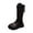 Black, variant on Krdevn Winter Girls Knee High Riding Boots Warm Lined Snow Boots for Toddler,Toddler Girl Shoes,Boys Shoes,Size:8-9 Years