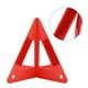 thumbnail image 2 of TKSE Señal de advertencia de triángulo, señal de parada de carretera de seguridad de advertencia reflectante de avería de emergencia de automóvil portátil, 2 of 5