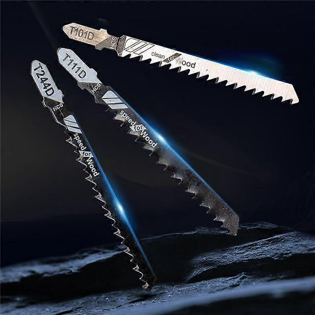 20 Pcs T-Shank Jigsaw Set, Jig Saw Fits Most T Shank Jig Saw, for Cutting Metal