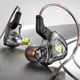 thumbnail image 5 of Sidaley Auriculares HIFI de 3,5mm, tapones para los oídos de silicona, auriculares electrónicos, sonido estéreo, graves, conductores Type2 NO2, 5 of 6