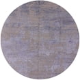 thumbnail image 1 of Ahgly Company Indoor Round Mid-Century Modern Dark Gray Oriental Area Rugs, 5' Round, 1 of 6