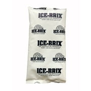 Ice-Brix Reusable Leakproof NonToxic Ice Pack 3oz Gel 5" x 2 3/4" x 3/4" (Qty12) 