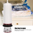 thumbnail image 2 of Electric Automatic Vacuum Pump Mini Portable USB Powered Vacuum Suction Machine Small Compressor Device White, 2 of 9