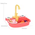 thumbnail image 6 of Staron under $5! Children's Dishwasher Toy Automatic Circulating Water, Realistic Kitchen Play Set, Washing Basin Toy for Kids, Educational Home Play, 6 of 7