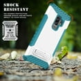 thumbnail image 5 of Galaxy S9 Plus / Galaxy S9+ Case, Trishield Durable Shockproof High Impact Rugged Armor Phone Cover with Kickstand for Samsung S9+ Only White/Printed Blue Butterfly, 5 of 6