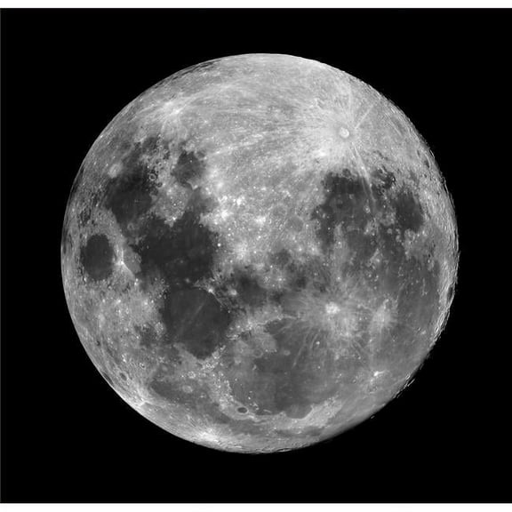 Full Moon Poster Print - 13 x 13