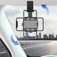 thumbnail image 4 of HOARBOEG Universal Car Sun Visor Phone Clip Mount Stand For Mobile, 4 of 6