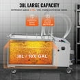 thumbnail image 4 of VEVOR Filtre de Friteuse Mobile, Capacité du Réservoir d'Huile 38 L, Système de Filtration d'Huile avec Vitesse de Filtration d'Huile 10 L/min, Système Mobile de Filtration d'Huile de Friture, 4 of 9