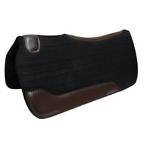 Showman Pony 24" x 24" Black Felt Saddle Pad