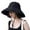 Navy, variant on Ticikt Sun Hats for Women Men Wide Brim UPF 50 Adjustable Outdoor Summer Hat for Hiking Camping Beach Travel Lightweight Breathable,Color:Black