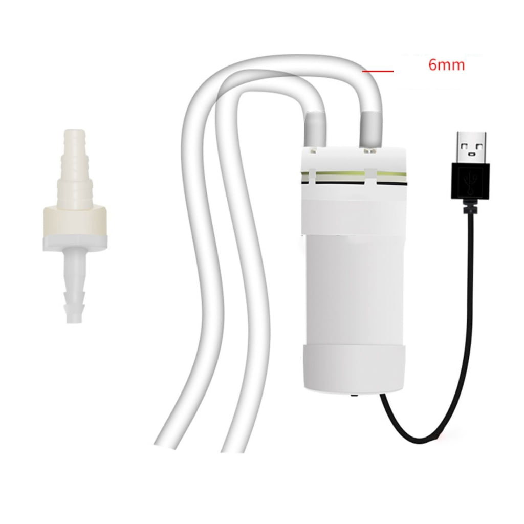 WINDLAND USB Mini Water Pump Small Quiet 5V USB Water Pump Filter Fish Pond Mini Aquarium
