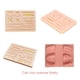 thumbnail image 4 of Minnieouse Kit de práctica de sutura médica portátil para entrenamiento profesional Kit de práctica de entrenamiento de sutura Ayudas para vestirse con gancho de botón, 4 of 6