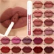 thumbnail image 2 of 18 Colors Matte Lip Gloss Waterproof Long Lasting NudeVelvet Liquid Lipsticks Non Sticky Cup Sexy Red Lip Tint Makeup Cosmetics, 2 of 5