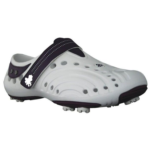 DAWGS Women s Golf Spirit Lightweight Shoes White with Plum 5