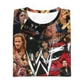 thumbnail image 3 of Boys Girls Wwe Shirt Graphic T-Shirt Crewneck Short Sleeve 3d Colorful Tops Tees, 3 of 7