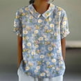 thumbnail image 2 of Packs de Chemises pour Femmes Chemises à Manches Courtes pour Femmes T-Shirts Décontractés à Manches Longues pour Femmes T-Shirts Amples pour Femmes Chemises de Compression à Manches Longues pour Femmes Coupe Décontractée Haut à Manches Longues pour Femmes, 2 of 4