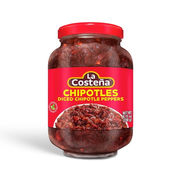La Costeña Diced Sweet Chipotle Peppers, 8.11 oz