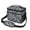 Sunflower Blue Pattern, variant on Sunflower Black Pattern Insulated Lunch Box for Women Men, Medium Leakproof Cooler Bag with Adjustable Strap, 10"x6.7"x8"