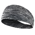 thumbnail image 2 of Sport Women Men Stretch Headband Sport Sweat Sweatband Yoga Gym Hair Head Band, 2 of 2