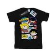 thumbnail image 2 of DC Comics Girls Chibi Super Friends Dance Cotton T-Shirt, 2 of 5