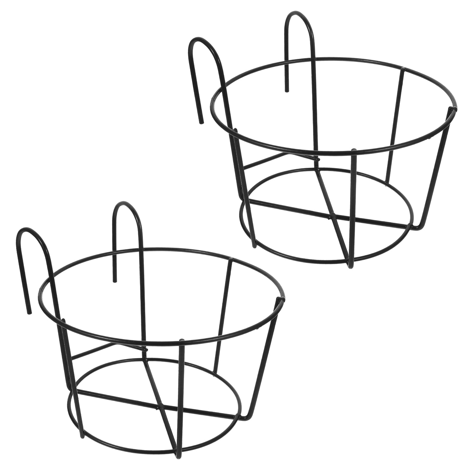 Homemaxs Planter Hanging Basket Holder Flower Fence Pot Railingbalcony