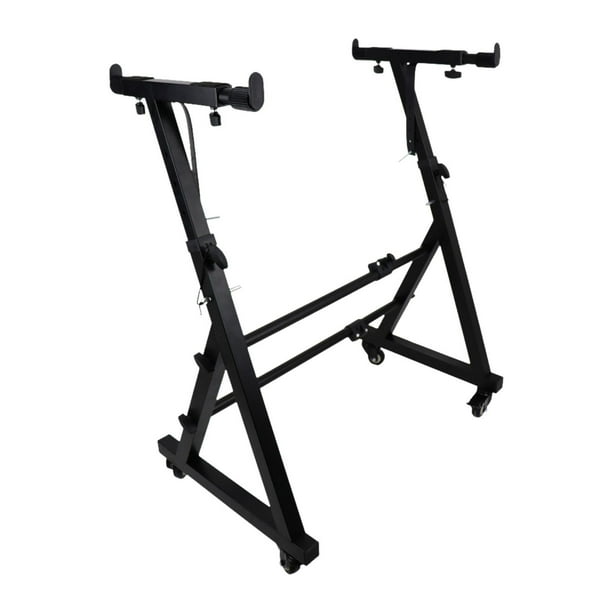 Soporte de teclado de piano,Universal Keyboard Stand Z Styles Heavy Duty,Teclado Piano de piano portátil ajustable,Soporte de teclado para de teclados eléctricos,Soporte de piano