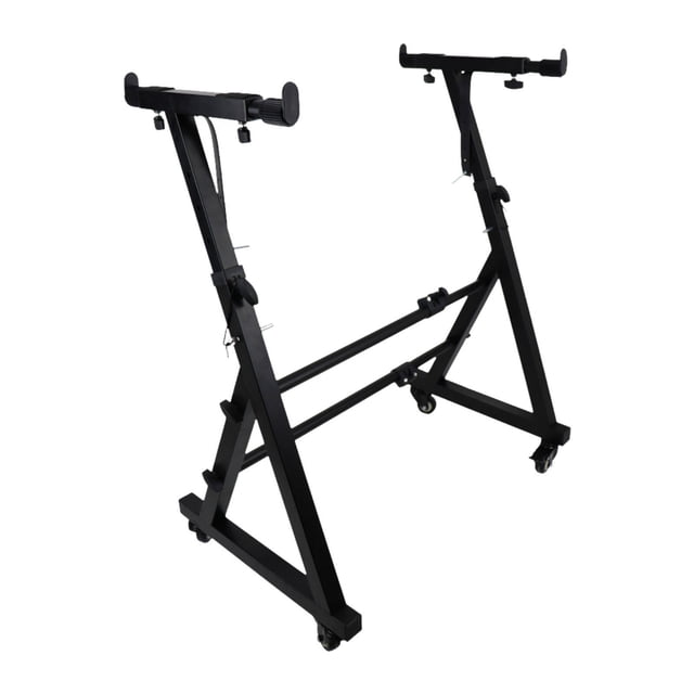 Soporte de teclado de piano,Universal Keyboard Stand Z Styles Heavy Duty,Teclado Piano de piano portátil ajustable,Soporte de teclado para de teclados eléctricos,Soporte de piano