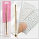 thumbnail image 5 of BRIGHTFUFU 1 Juego de limpiador de uñas empujador de cutículas, removedor de cutículas de doble punta con papel de lija, 5 of 7