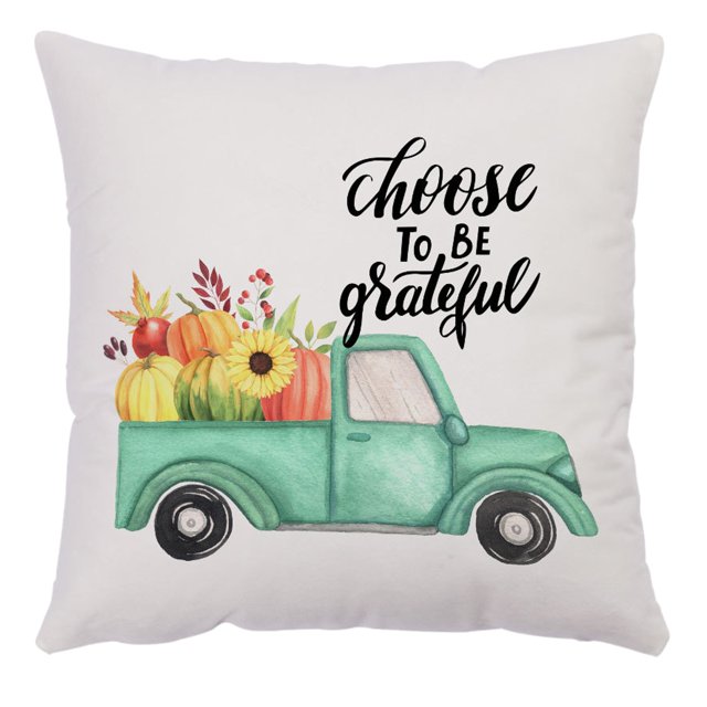 Dsscvnef Halloween Decorations Fall Pillows Decorative Throw Pillows Fall Pillow Covers 16x16 Decorative Throw Pillows Thanksgiving Throw Pillows Zipper Pillowcase Pillowcases Percale