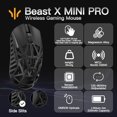 thumbnail image 2 of Ratón para juegos SMACKAPE WLMOUSE Beast X Mini Pro Ultraligero 34g, 2 of 8