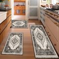 thumbnail image 2 of Kitchen Rugs Sets of 3 Non Slip Washable Kitchen Mats for Floor, Waterproof Kitchen Runner Rug, Floor Mat Carpet for Entryway, Laundry, Sink, Hallway, Bathroom, 2 of 12