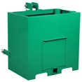 thumbnail image 1 of 800 lbs Capacity Tractor Ballast Box, Heavy Duty Category 1 3-Point Hitch Ballast Box with 5 Cu, 1 of 6